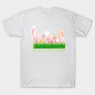 Bunnies in the grass T-Shirt